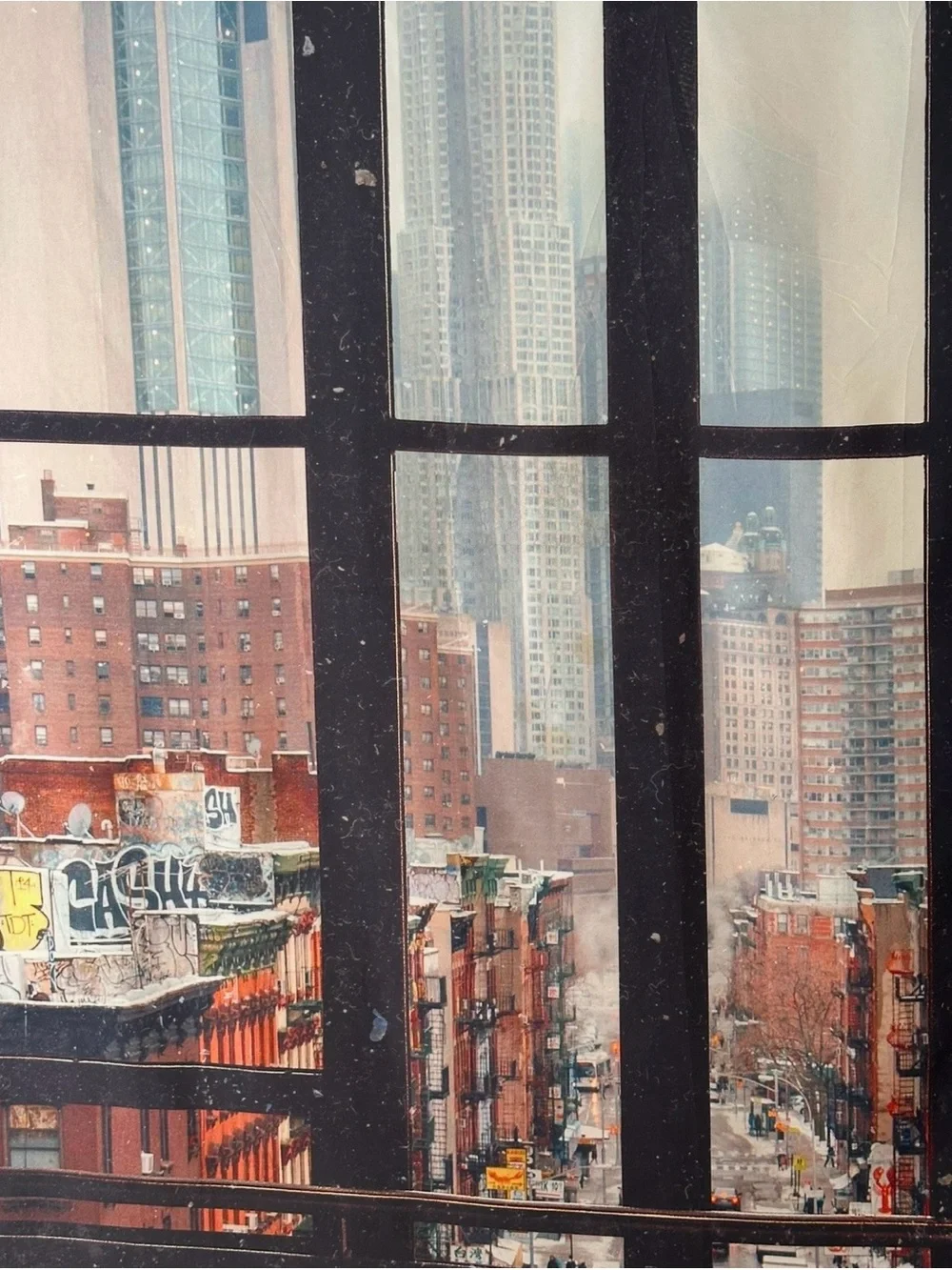 New York City Window Tapestry Large 88